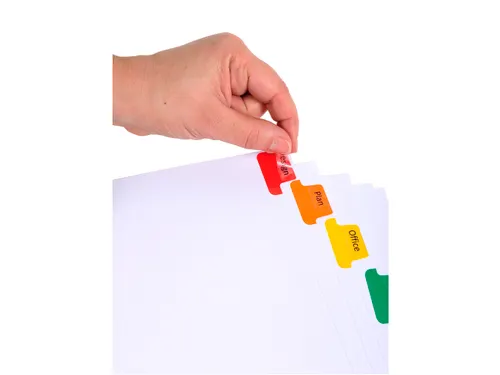 Intercal. Perso.Krea tabs carte bl A4 12P