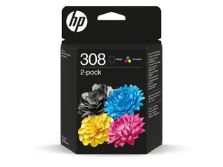 HP 308 Inktcartridges Zwart + 3 Kleuren Multipack - 1