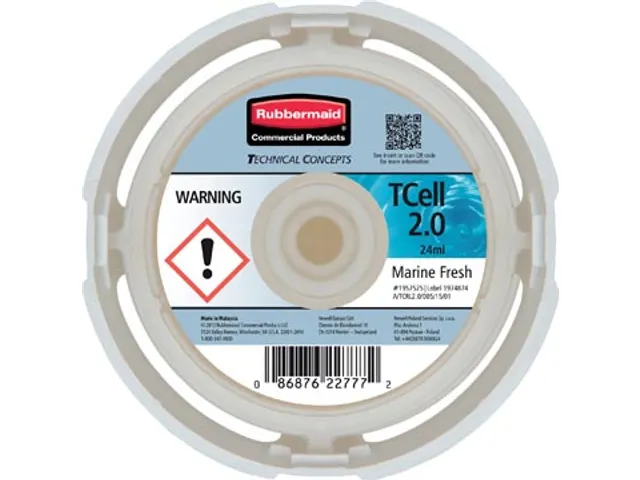 Rubbermaid recharge pour distributeur de désodorisant TCELL 2.0, Mari