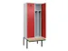 locker met bank,voor scheiding van kleding,HxBxD 2120x800x815mm,2vak