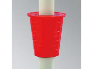 vatenstop,opening Ø 40-70mm,PVC - 1
