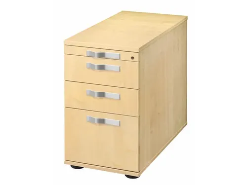 stationaire ladeblokken,HxBxD 720-760x428x800mm,2lade(n),golfgreep