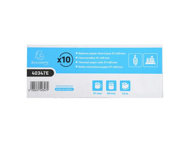 Exacompta Kassarol 57mmx60mmx12mm 44 Meter 55 Gram