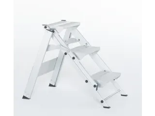 veiligheidstrap,eenzijdig,3treden,Stand H 0,66m,licht metaal - 1