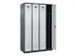 locker voor scheiding van kleding,HxBxD 1850x1200x500mm,4vak