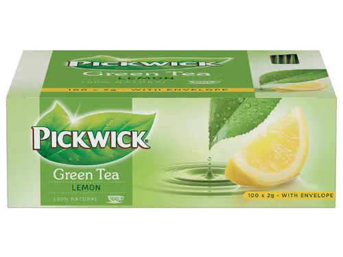 Groene Thee Pickwick green original lemon 100x2gr