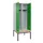 locker met bank,voor scheiding van kleding,HxBxD 2120x800x815mm,2vak