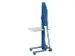 élévateur,force 100kg,plateforme Lxl 470x600mm,roul. piv. PU