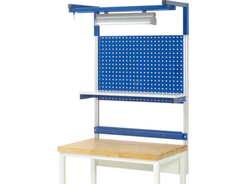 opbouwelement,v. werkbank,HxBxD 1380x1000x350mm,draagverm. 100kg,staal
