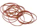 Elastieken 1,5x80mm 100g Rood