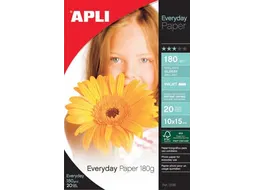 Fotopapier Everyday 10x15Cm 180 Gram Pak Van 20 Vel
