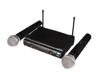 Draadloze Uhf-Microfoon - 2 Kanalen - 1