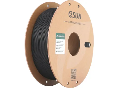 eSUN 3D printer Filament ePLA-Matte Dual 1,75 mm Zwart/Wit 1kg
