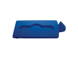 Deksel Gesloten Voor Slim Jim Recyclingstation Blauw