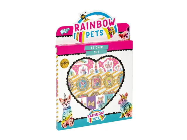 Stickerset Totum Rainbow Pets