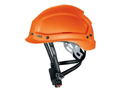 Uvex Pheos Alpine klimhelm, oranje, per 6 stuks, geventileerd