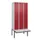 locker met bank,HxBxD 2120x900x815mm,3vak,vak B 300mm,cil.-slot