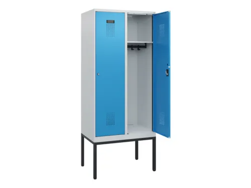 schoollocker,HxBxD 1950x800x500mm,2vak,vak B 400mm,cil.-slot