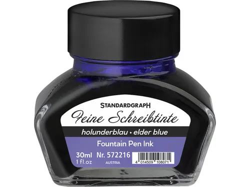 Kalligrafie Inkt Standardgraph 30ml vlierbesblauw