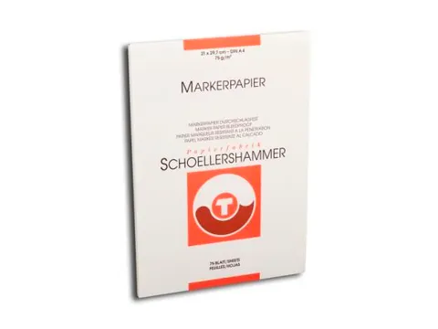 Marker-Layoutpapier A4 75g/m2 75 vel VF5003074