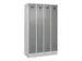armoire vestiaire noir et blanc,HxlxP 1950x1200x500mm,4compart.