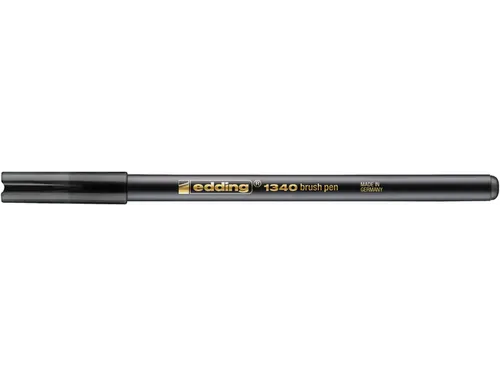 Brushpen edding 1340 zwart