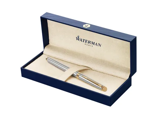 Vulpen Waterman Hémisphère Stainless Steel GT Fijn Blauwe inkt