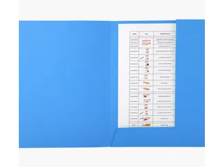 Dossiermap Exacompta Forever 290gr A4 2 kleppen blauw - 2