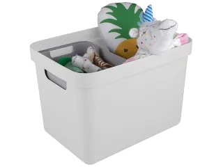 Sigma Home opbergbox 18L wit - 35x24,6x24,3cm - 4