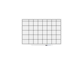 Whiteboard Rocada Skinplanner 75x115cm wit gelakt - 2