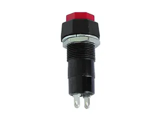 R18-24A Drukschakelaar Off-On Rood 3A/125V - 1