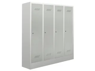 lockerkast v. kinderen,HxBxD 1300x1030x300mm,RAL7035,front RAL7035 - 2