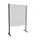 scheidingswand van geperforeerde plaat,enkel veld,totale B 1500mm