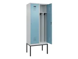 locker voor scheiding van kleding,HxBxD 2120x800x500mm,2vak