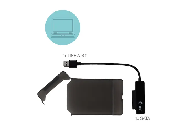 i-tec MYSAFEU313, HDD-/SSD-behuizing, 2.5 inch, SATA, SATA II, SATA II