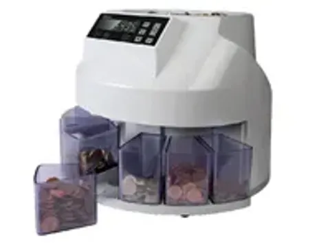 OUTLET Safescan 1250 Munttelmachine & Sorteerder Euro Wit
