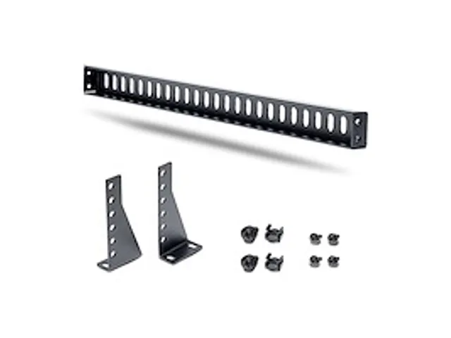 1U Rackmonteerbare Kabelorganizer met Verstelbare Diepte