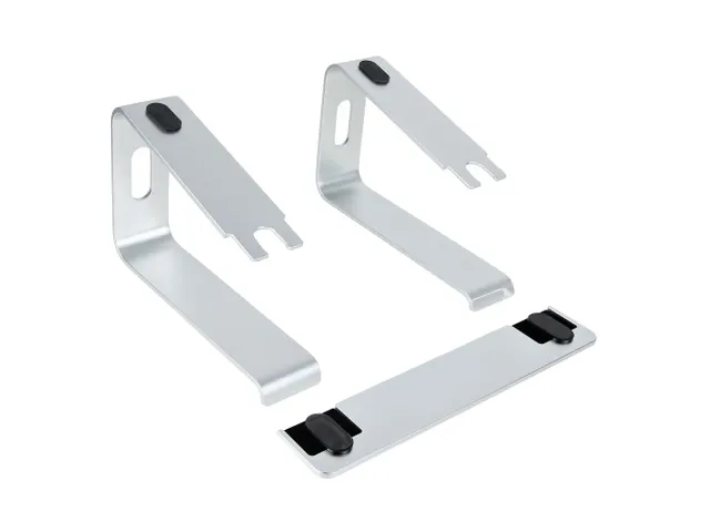 Laptop Standaard Bureau Alu zilver tot 17 Inch