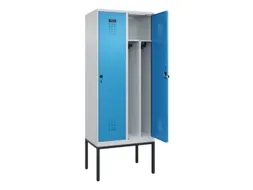 locker voor scheiding van kleding,HxBxD 2120x800x500mm,2vak