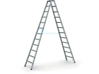 Ladder Aluminium Aan Beide Zijden Te Gebruiken L 3 39M 2x12treden - 3