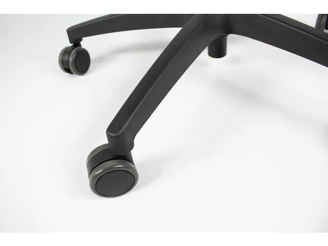 Bureaustoel EN1335 Linea Omnia 02 zwart/zwart met 3D armleuning