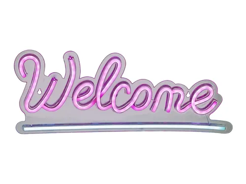 Ledbord Lumineo indoor USB neon Welcome