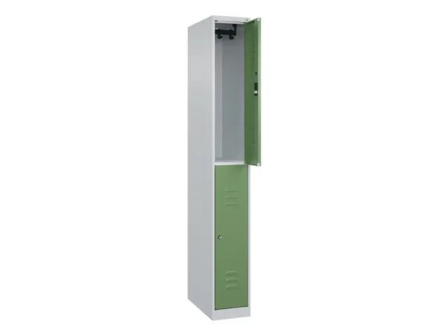 dubbeldekse locker,HxBxD 1850x250x500mm,1x2vak.,vak B 250mm