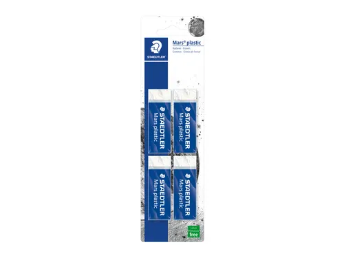 Gum Staedtler Mars plastic 526 50 blister à 4 stuks