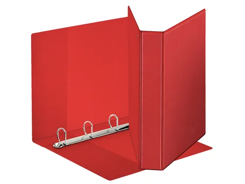 Presentatieringband 4 Rings A4 30Mm D-Mech Deluxe Panorama Rood