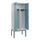 PBM-locker,HxBxD 2120x800x500mm,2vak,vak B 400mm,draaigrendel