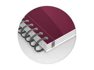 Projectboek Oxford Essentials A4+ 120vel assorti - 19