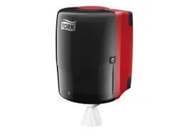 Tork Performance Combi-rol Dispenser Zwart/Rood