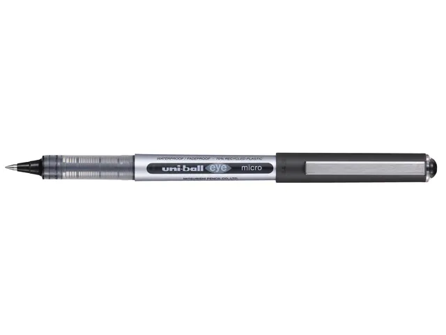 Rollerpen Uni-ball Eye eco 150E Fijn zwart 0,3 mm