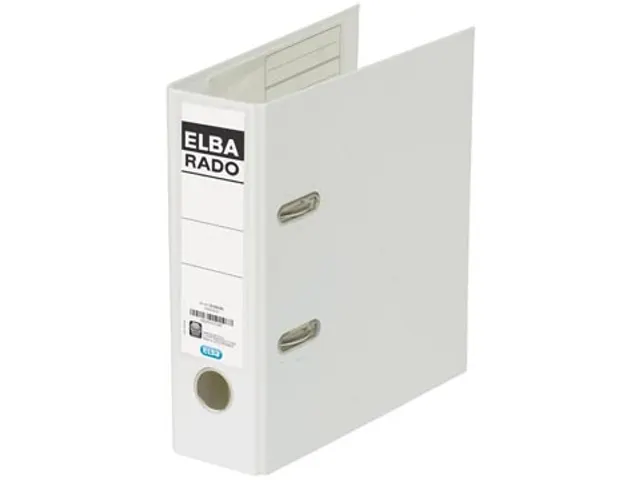 Rado Plast ordner voor ft A5 staand, wit, rug van 75mm